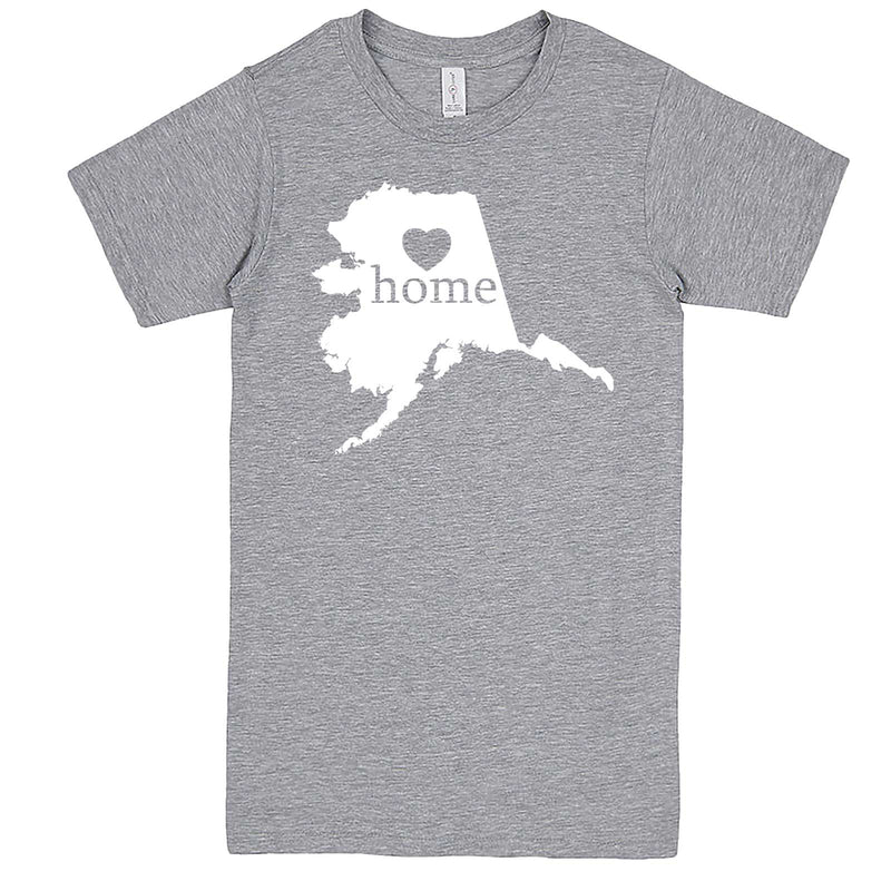  "Alaska Home State Pride" men's t-shirt Heather-Grey