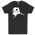 "Alaska Home State Pride" men's t-shirt Vintage Black