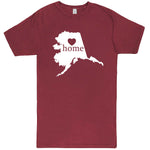 "Alaska Home State Pride" men's t-shirt Vintage Brick