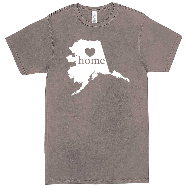  "Alaska Home State Pride" men's t-shirt Vintage Zinc