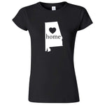  "Alabama Home State Pride" women's t-shirt Black
