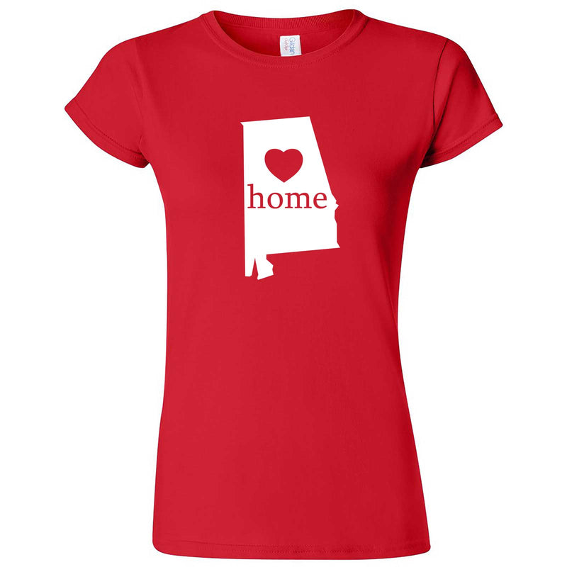  "Alabama Home State Pride" women's t-shirt Red