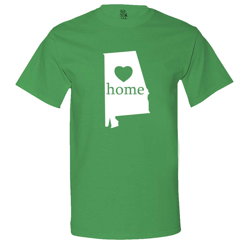  "Alabama Home State Pride" men's t-shirt Irish-Green