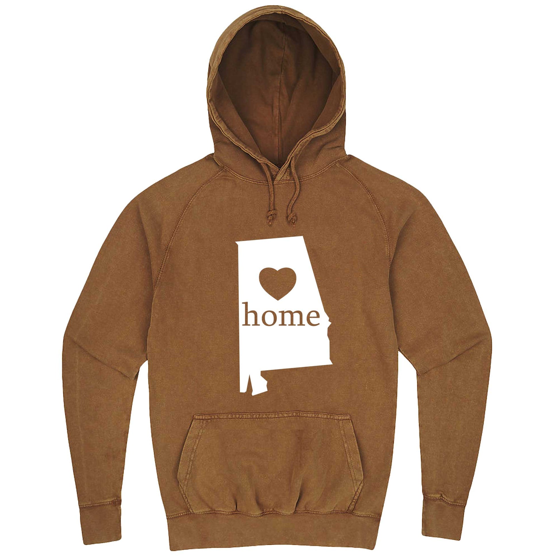  "Alabama Home State Pride" hoodie, 3XL, Vintage Camel