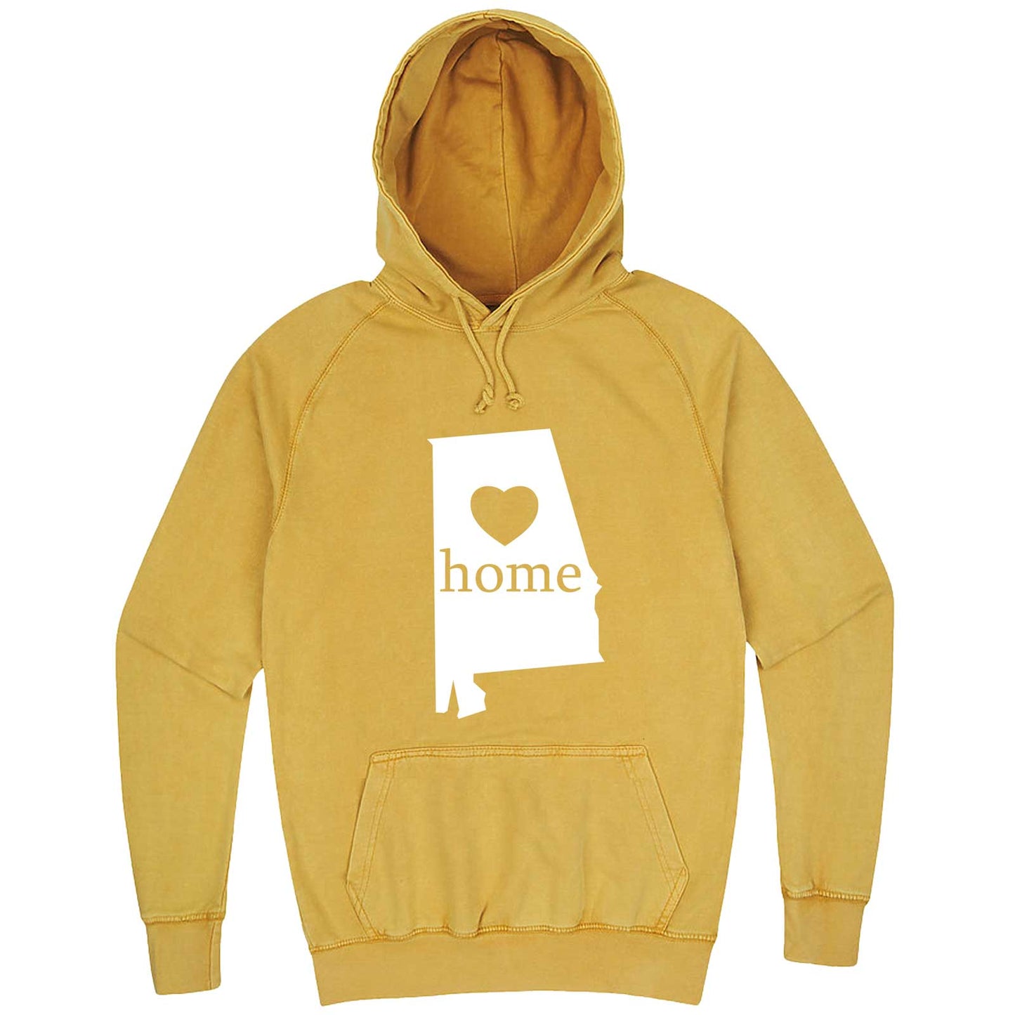 "Alabama Home State Pride" hoodie, 3XL, Vintage Mustard