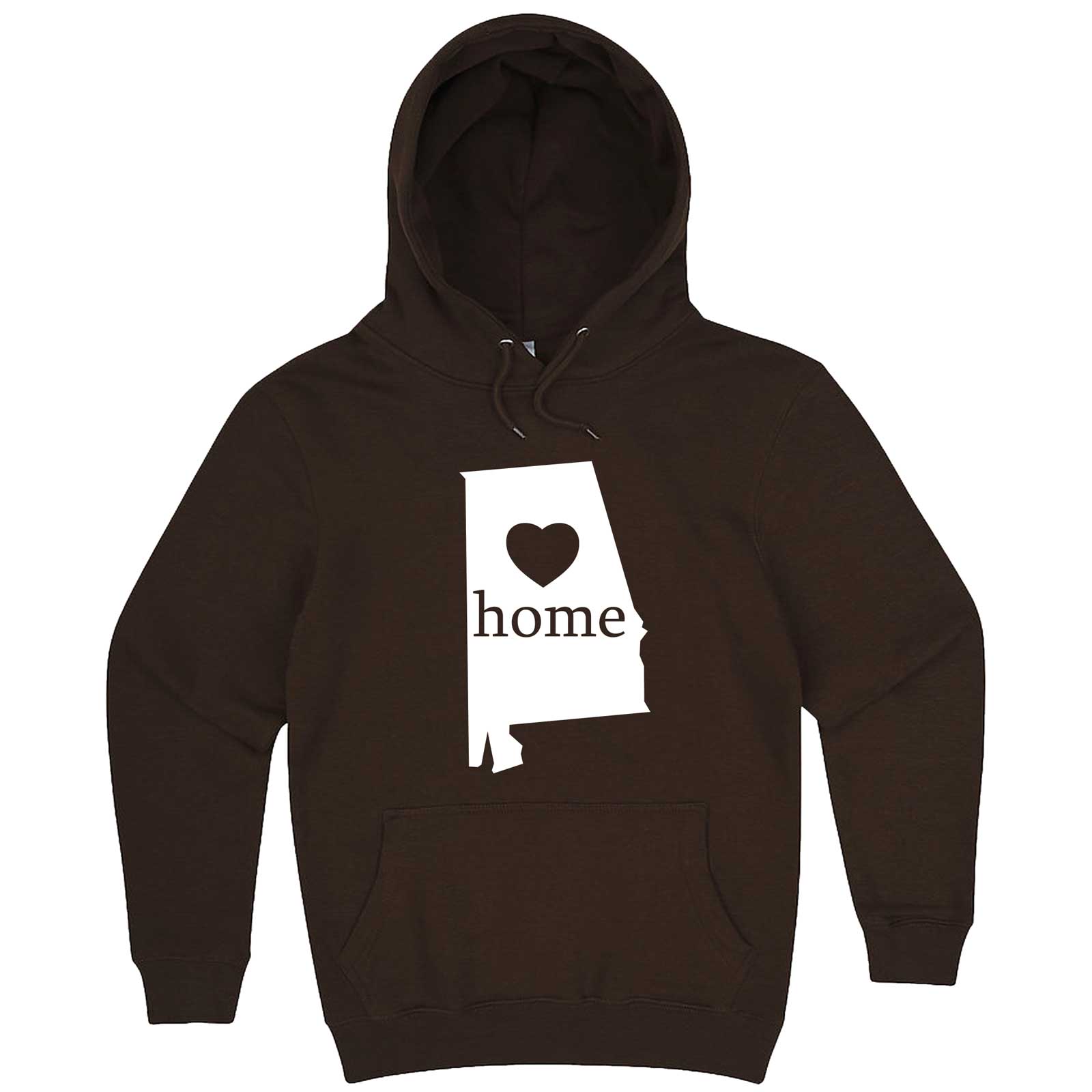  "Alabama Home State Pride" hoodie, 3XL, Chestnut