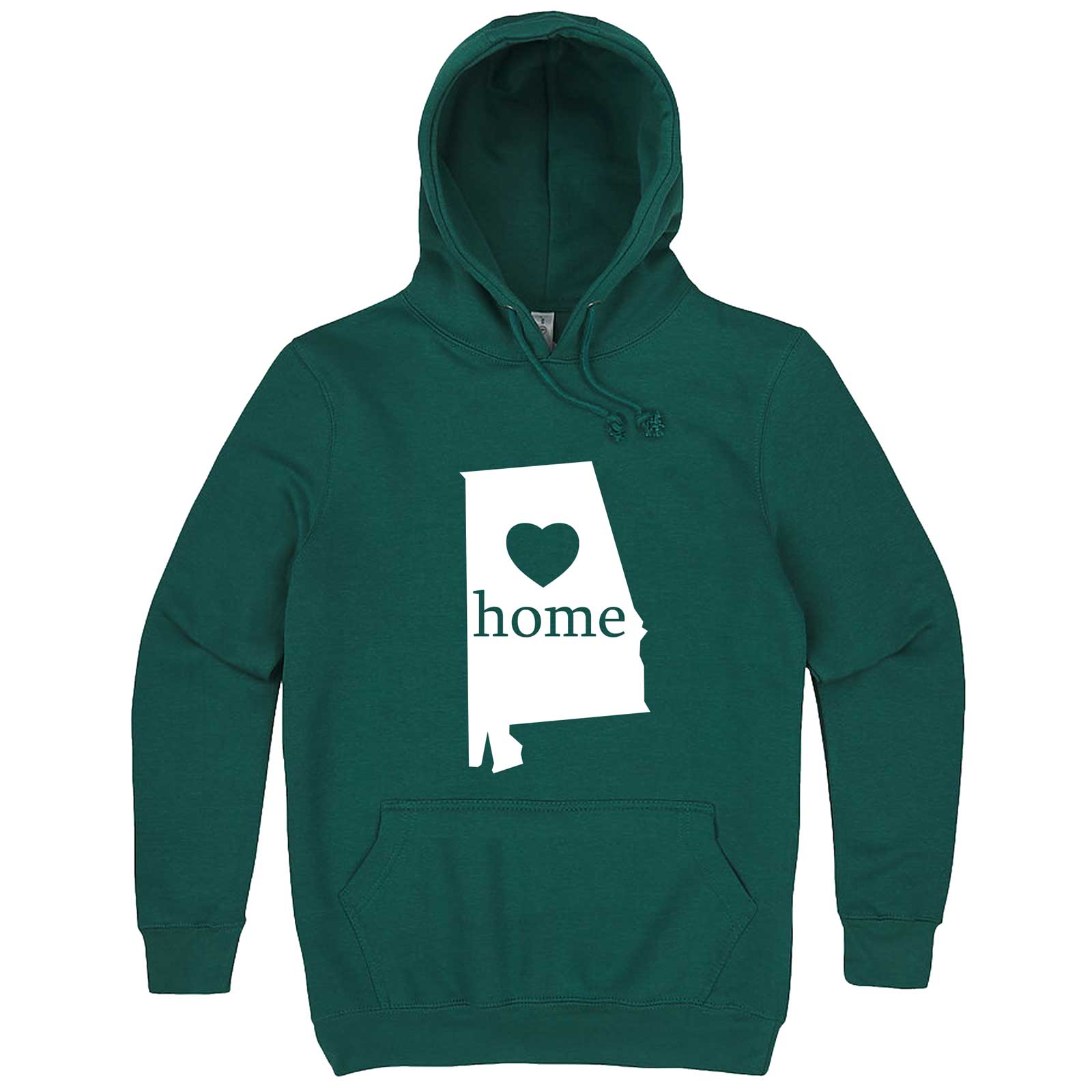  "Alabama Home State Pride" hoodie, 3XL, Teal