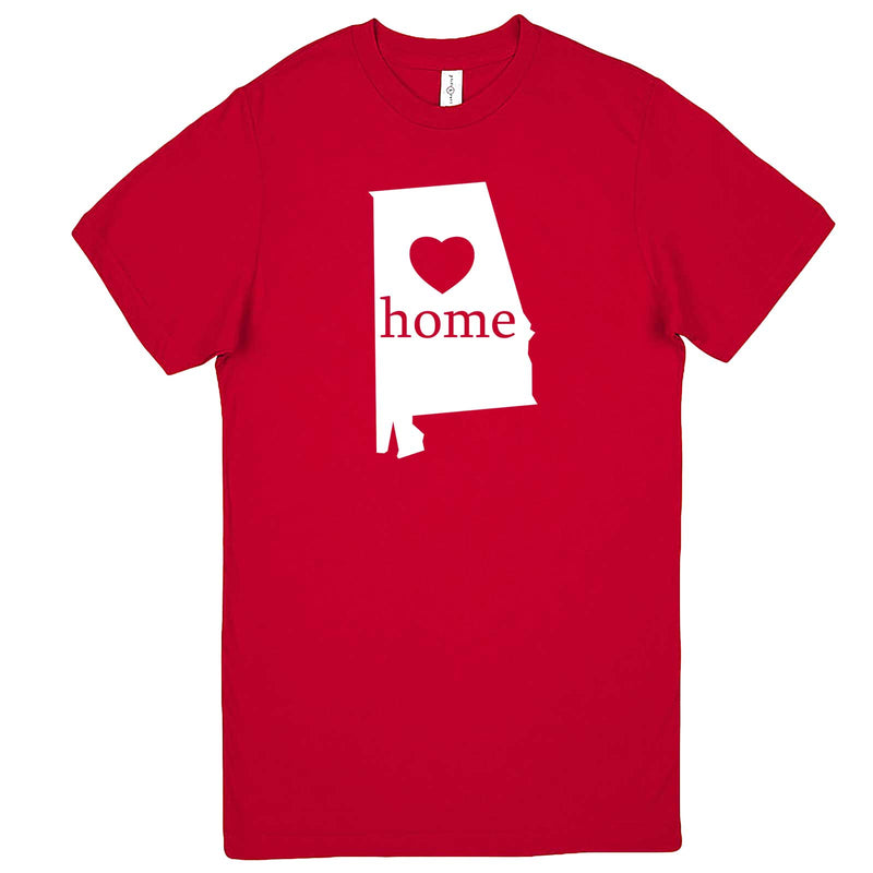  "Alabama Home State Pride" men's t-shirt Red