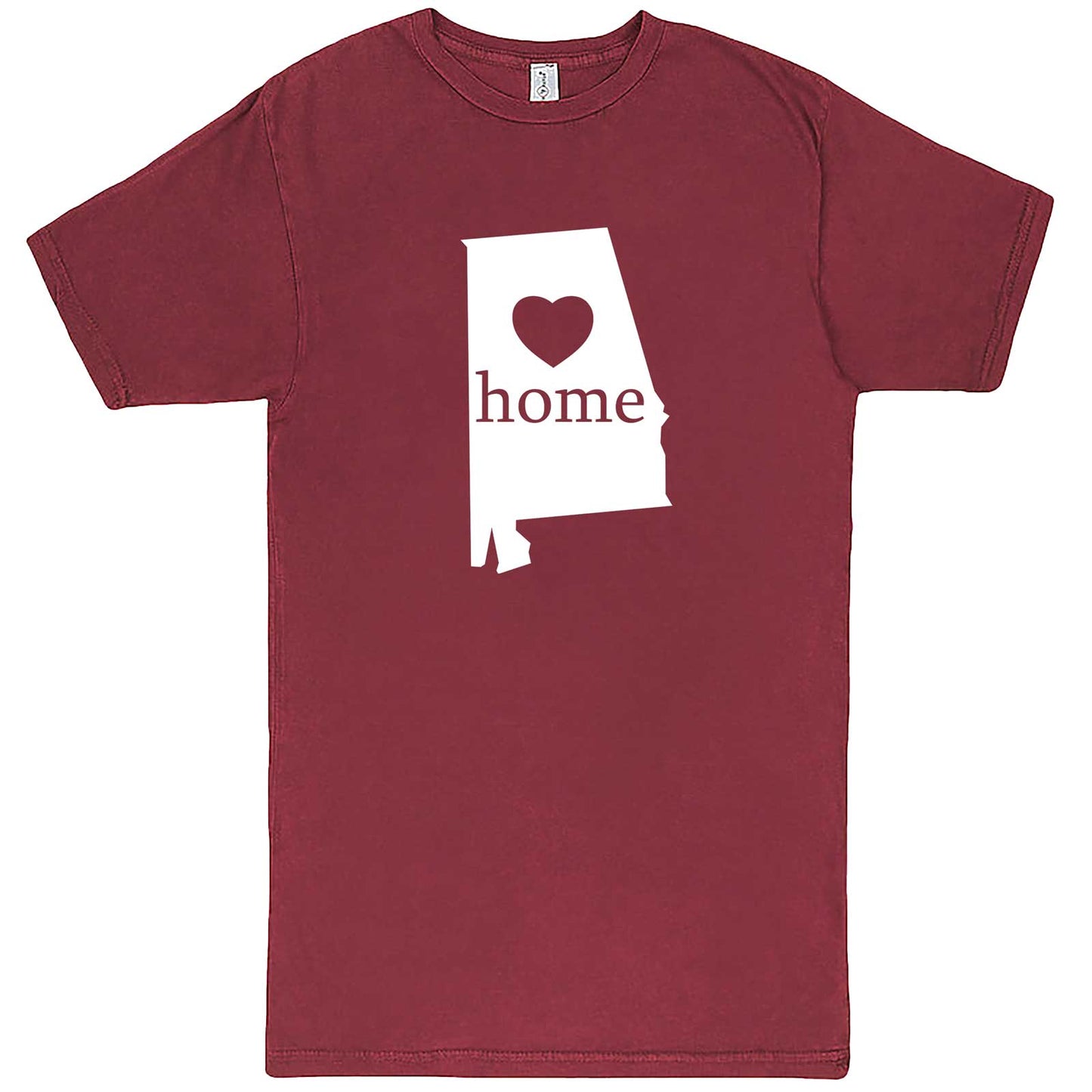  "Alabama Home State Pride" men's t-shirt Vintage Brick