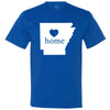  "Arkansas Home State Pride" men's t-shirt Royal-Blue