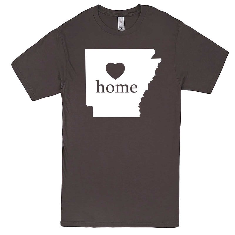  "Arkansas Home State Pride" men's t-shirt Charcoal