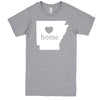  "Arkansas Home State Pride" men's t-shirt Heather-Grey