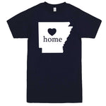  "Arkansas Home State Pride" men's t-shirt Navy-Blue