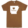 "Arkansas Home State Pride" men's t-shirt Vintage Camel