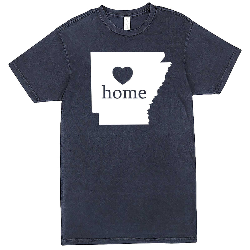  "Arkansas Home State Pride" men's t-shirt Vintage Denim