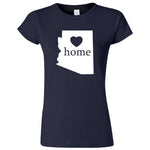  "Arizona Home State Pride" women's t-shirt Navy Blue