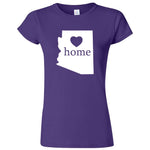  "Arizona Home State Pride" women's t-shirt Purple