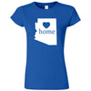  "Arizona Home State Pride" women's t-shirt Royal Blue