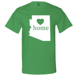  "Arizona Home State Pride" men's t-shirt Irish-Green