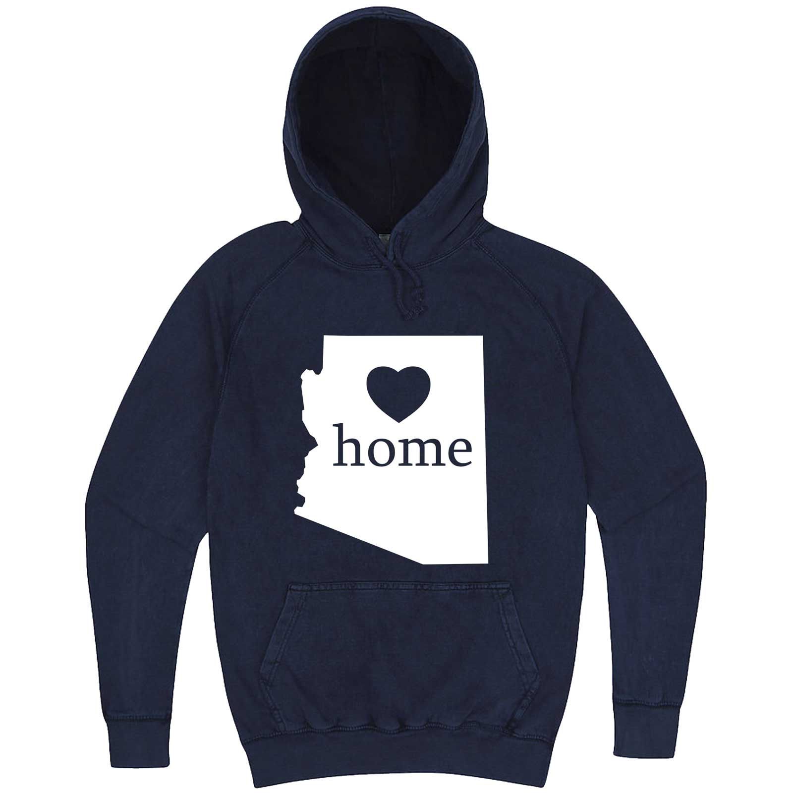  "Arizona Home State Pride" hoodie, 3XL, Vintage Denim