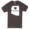 "Arizona Home State Pride" men's t-shirt Charcoal