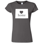  "Colorado Home State Pride" women's t-shirt Charcoal