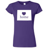  "Colorado Home State Pride" women's t-shirt Purple
