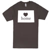  "Colorado Home State Pride" men's t-shirt Charcoal