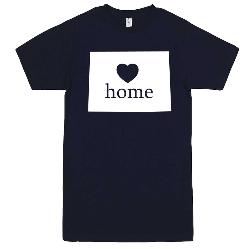  "Colorado Home State Pride" men's t-shirt Navy-Blue