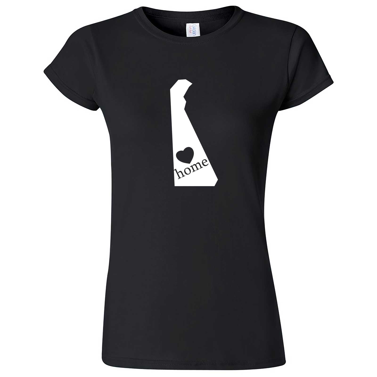  "Delaware Home State Pride" women's t-shirt Black