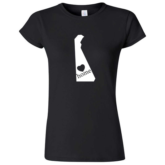  "Delaware Home State Pride" women's t-shirt Black