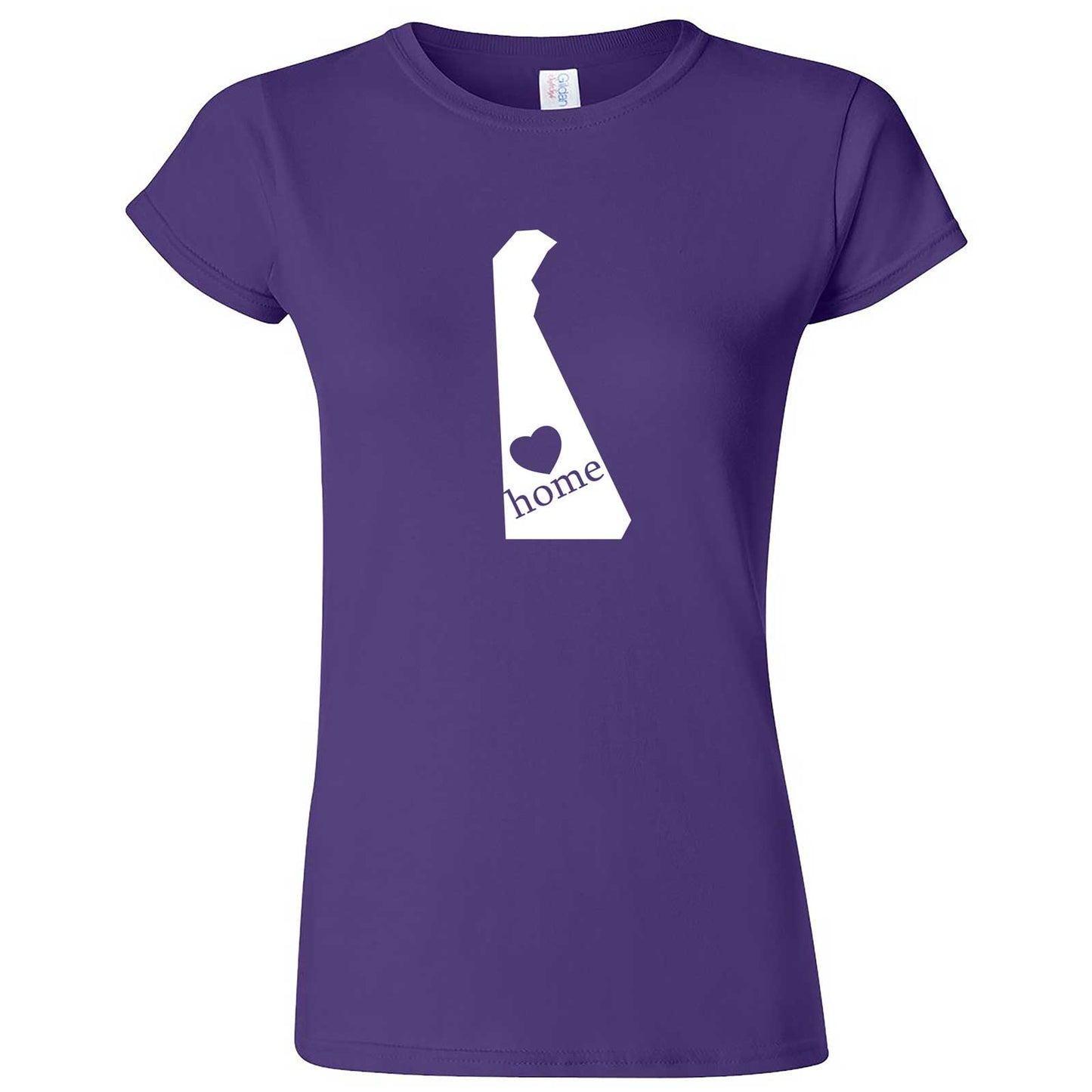  "Delaware Home State Pride" women's t-shirt Purple