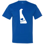  "Delaware Home State Pride" men's t-shirt Royal-Blue