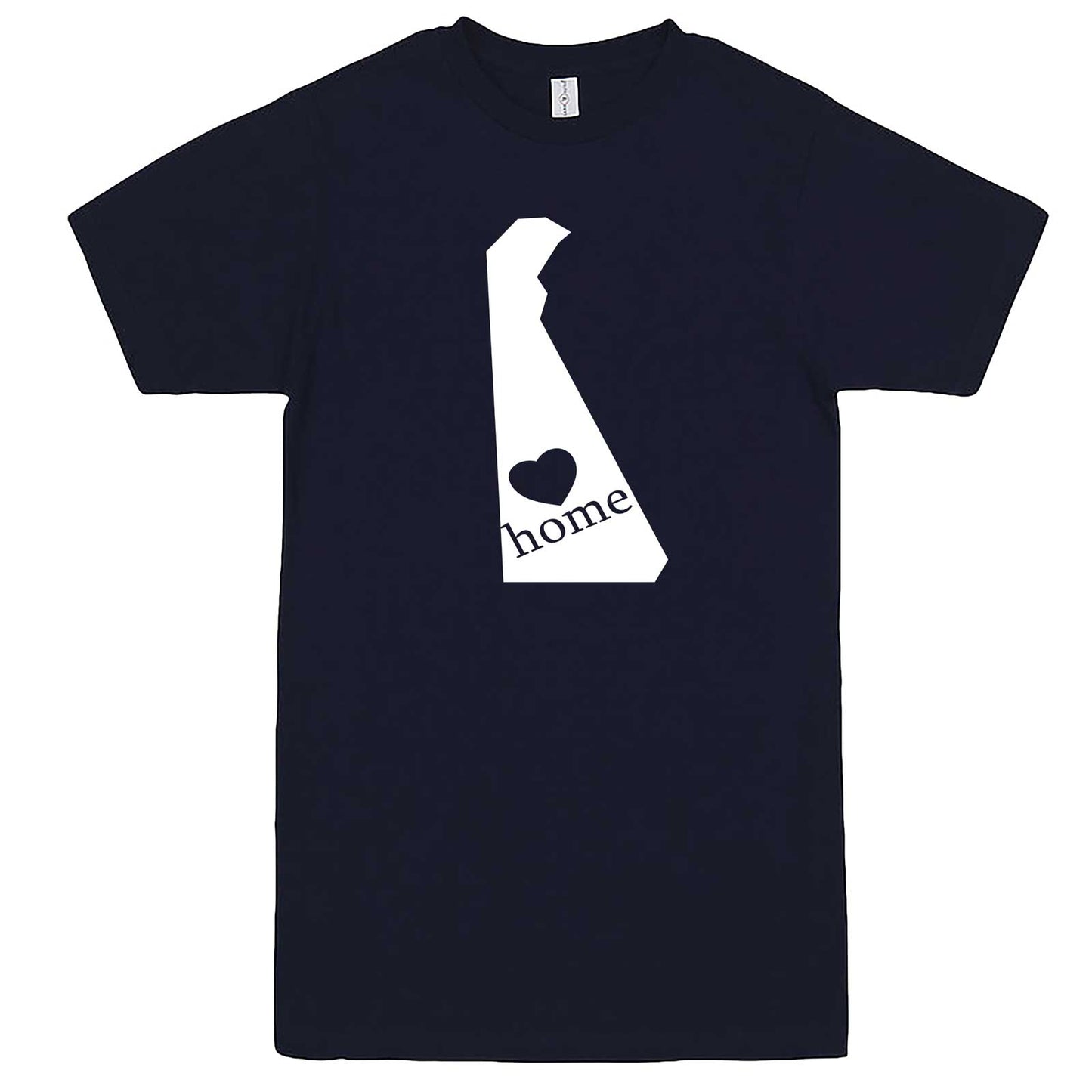  "Delaware Home State Pride" men's t-shirt Navy-Blue