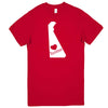  "Delaware Home State Pride" men's t-shirt Red