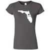  "Florida Home State Pride" women's t-shirt Charcoal