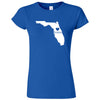  "Florida Home State Pride" women's t-shirt Royal Blue