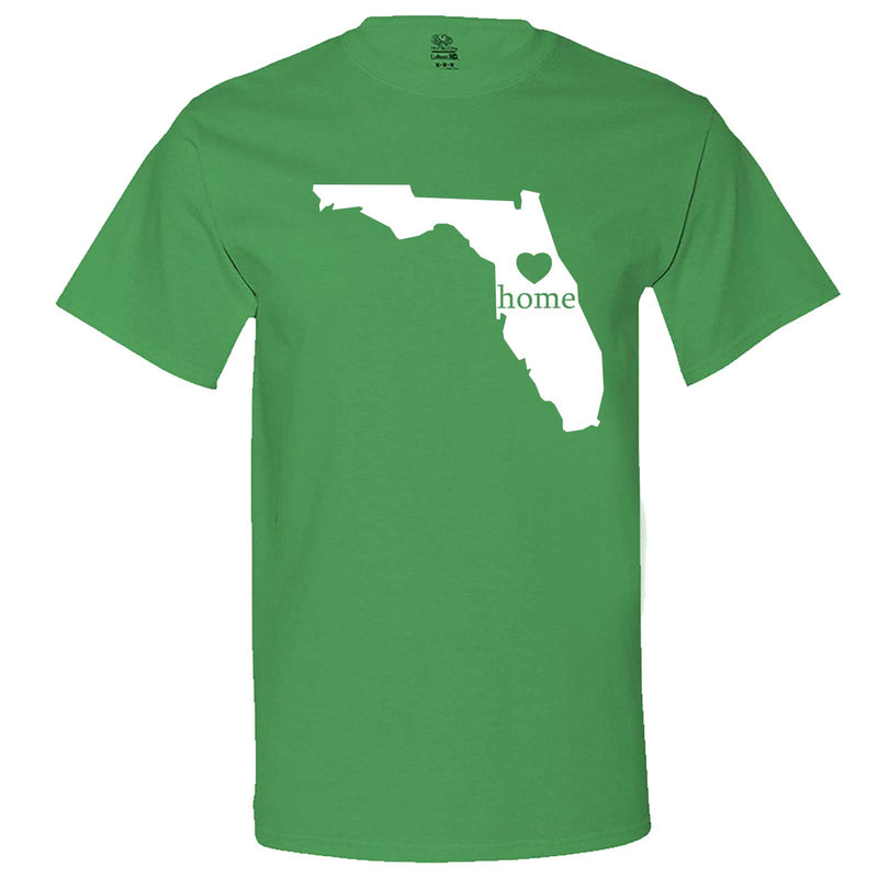  "Florida Home State Pride" men's t-shirt Irish-Green