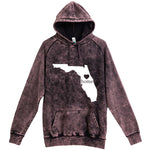  "Florida Home State Pride" hoodie, 3XL, Vintage Cloud Black