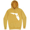  "Florida Home State Pride" hoodie, 3XL, Vintage Mustard