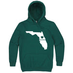  "Florida Home State Pride" hoodie, 3XL, Teal