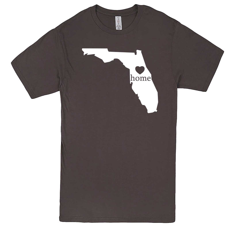  "Florida Home State Pride" men's t-shirt Charcoal