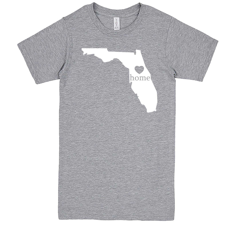  "Florida Home State Pride" men's t-shirt Heather-Grey