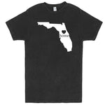  "Florida Home State Pride" men's t-shirt Vintage Black