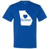  "Georgia Home State Pride, Pink" men's t-shirt Royal-Blue