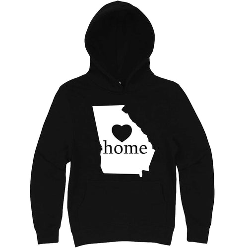  "Georgia Home State Pride, Pink" hoodie, 3XL, Black