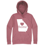  "Georgia Home State Pride, Pink" hoodie, 3XL, Mauve