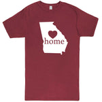  "Georgia Home State Pride, Pink" men's t-shirt Vintage Brick