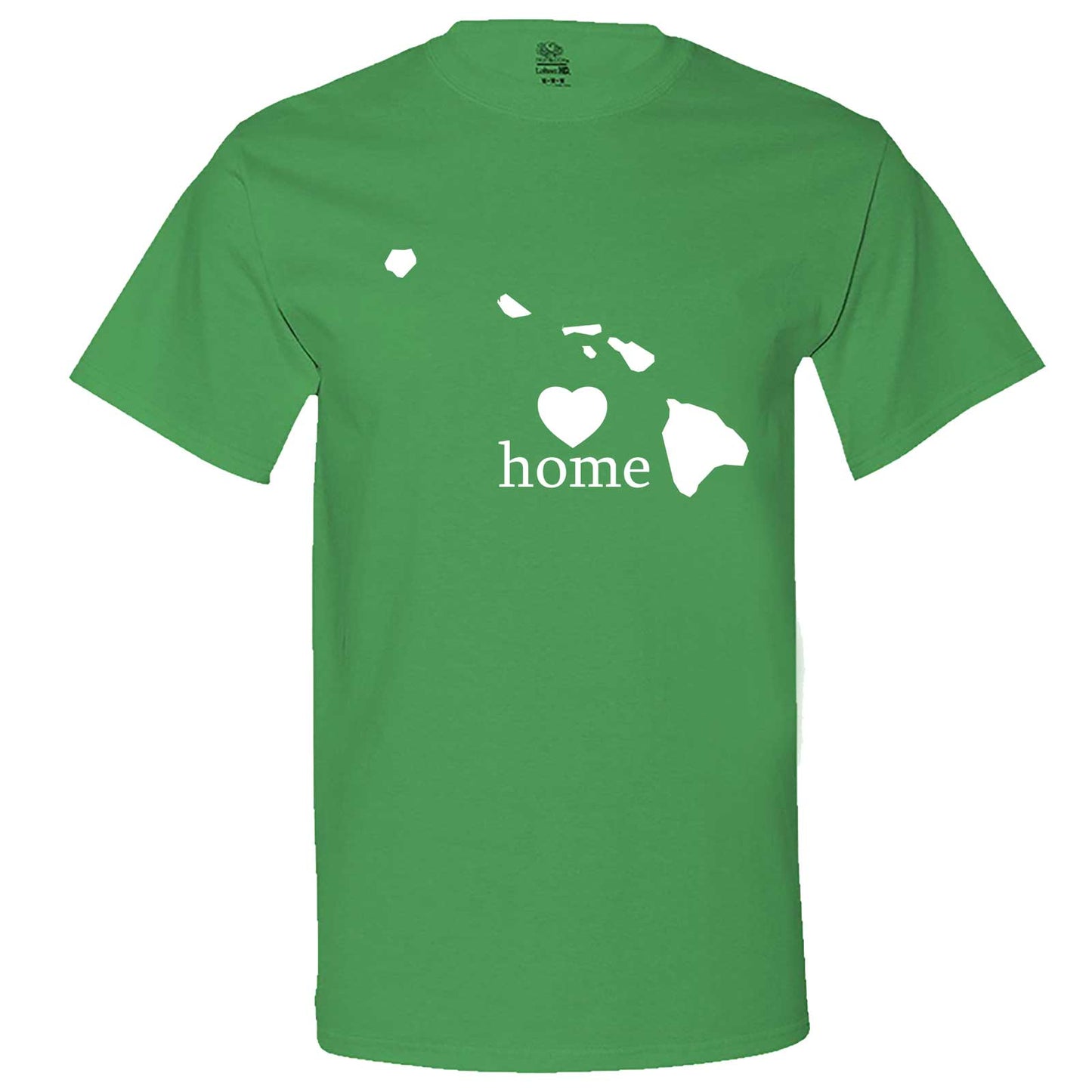  "Hawaii Home State Pride, Pink" men's t-shirt Irish-Green