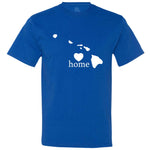  "Hawaii Home State Pride, Pink" men's t-shirt Royal-Blue